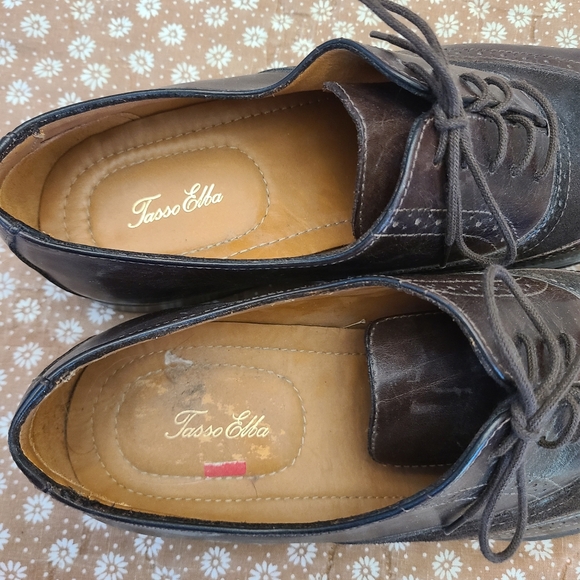 Lot of dress shoes ECCO, Reaction Kenneth Cole, Tasso Elba 12M - Picture 16 of 16